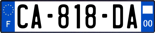 CA-818-DA
