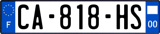 CA-818-HS