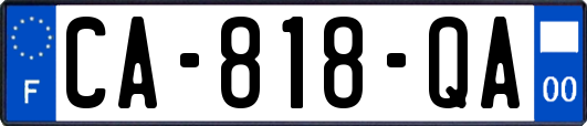 CA-818-QA