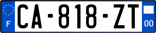 CA-818-ZT