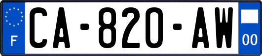 CA-820-AW