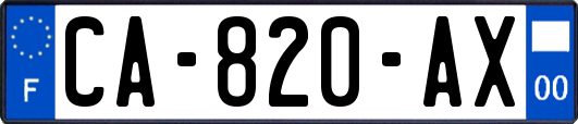 CA-820-AX