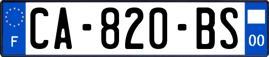 CA-820-BS