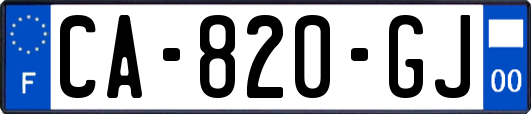 CA-820-GJ