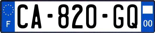 CA-820-GQ