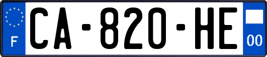 CA-820-HE