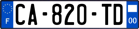 CA-820-TD