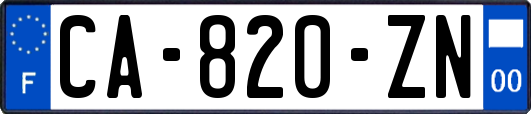 CA-820-ZN