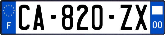 CA-820-ZX