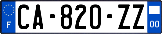 CA-820-ZZ