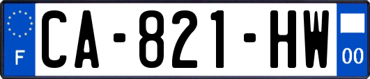 CA-821-HW