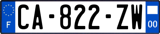 CA-822-ZW