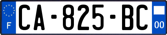 CA-825-BC