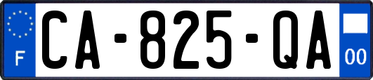 CA-825-QA