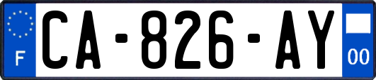 CA-826-AY