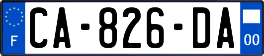 CA-826-DA