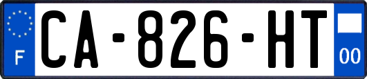 CA-826-HT