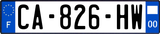 CA-826-HW