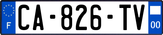 CA-826-TV