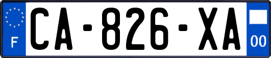 CA-826-XA