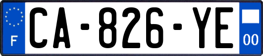 CA-826-YE