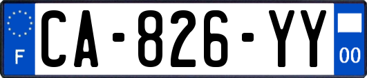 CA-826-YY