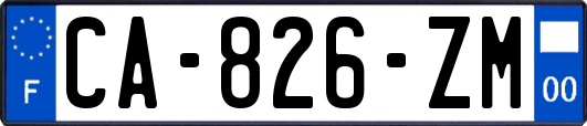 CA-826-ZM