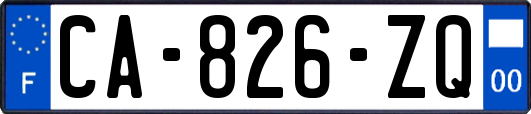 CA-826-ZQ