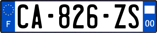 CA-826-ZS