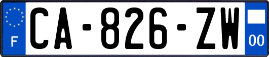 CA-826-ZW