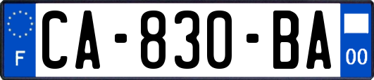 CA-830-BA