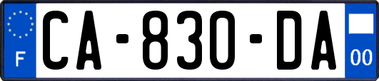 CA-830-DA
