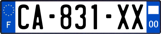 CA-831-XX