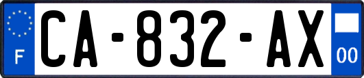 CA-832-AX