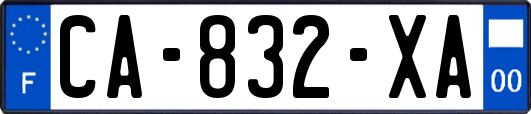 CA-832-XA
