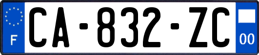 CA-832-ZC