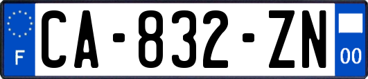 CA-832-ZN