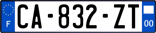 CA-832-ZT