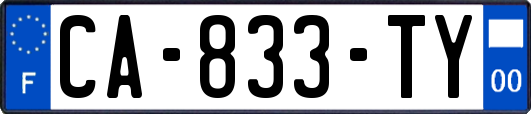 CA-833-TY