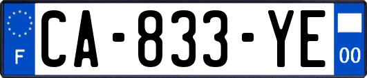 CA-833-YE