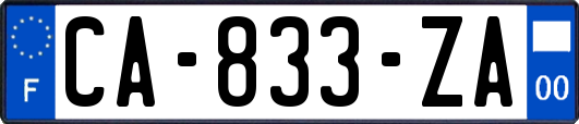 CA-833-ZA