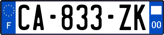 CA-833-ZK