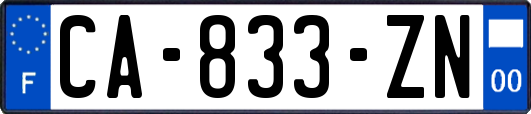 CA-833-ZN