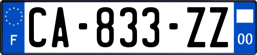 CA-833-ZZ