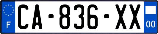 CA-836-XX