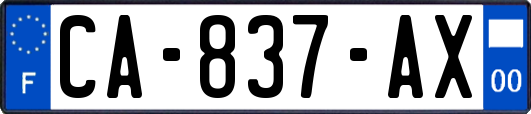 CA-837-AX