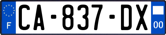 CA-837-DX