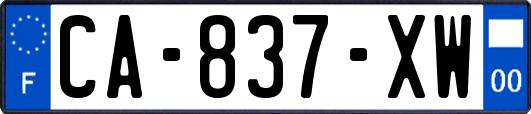 CA-837-XW