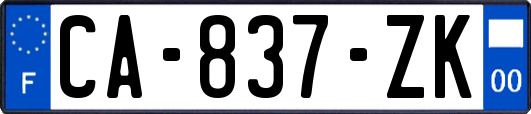 CA-837-ZK