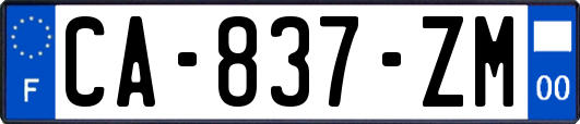 CA-837-ZM